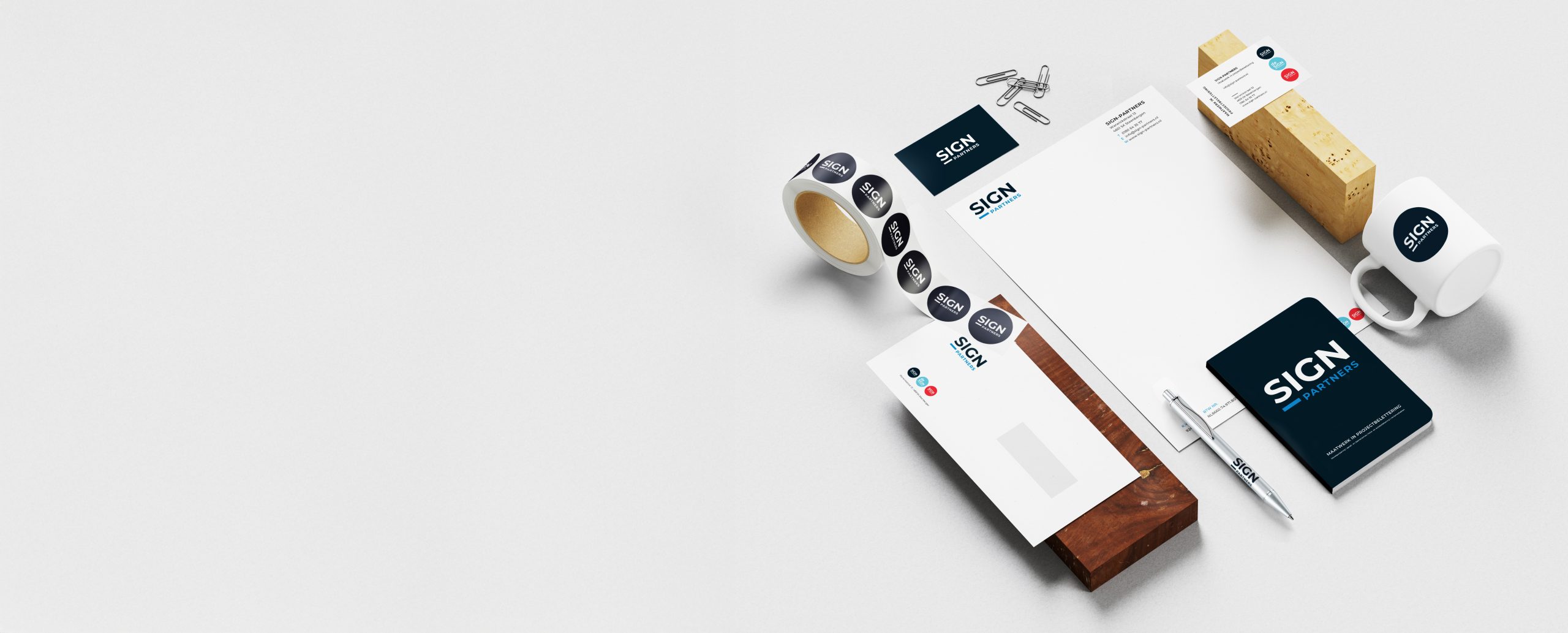 Header promotie materiaal