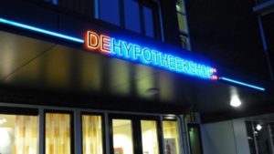 De Hypotheekshop lichtreclame-Sign-Partners