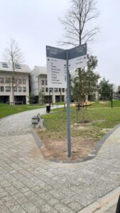 Breda University - bewegwijzering