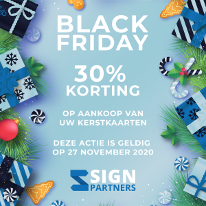 BLACK FRIDAY SIGN-PARTNERS